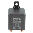 12V DC 100 Amp Heavy Duty Split Charge/Winch Relay for Car Van Boat 4 Pin K1B