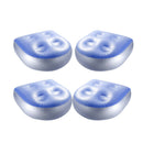 4Pcs Spa Booster Seat Cushion Inflatable for Hot Tub Pool PVC Suction Up