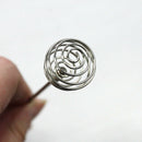 Stainless Honey Dipper Swizzle Spoon Stick Egg Beater Mixing Whisk Tool 3C