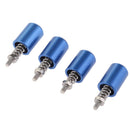 Premium 4pcs M3/M4 CPU Water Cooling Block Installation Mounting Screw Blue