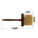 Hairdressing Soft Neck Duster Brush Accessories Face For Barber Wooden Handle