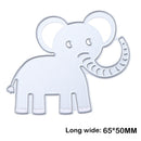 Little Elephant DIY Metal Scrapbook Craft Embroidery Cutting Die Stencils