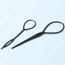 4Pcs Easy Plastic Topsy Tail Hair Braid Ponytail Styling Maker Clip to FHT