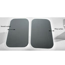 Yoga Pilates Plank Workout Push-ups Mats Fitness Sports Kneeling Pad Black A