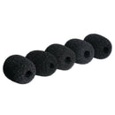 5PCS Mic Miniphone Windscreen Soft Foam Pad Mic Cover Holder Sponge Skin TOCA