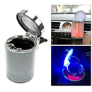 Travel Colorful LED Truck Car Smoke Ashtray Travel Ash Cylinder Holder