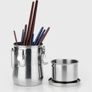 Stainless Steel Paint Brush Washable Portable Color Container With Leak-Pro