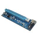 4Pin PCI-E 1X to 16X USB3.0 BTC Mining Extender Graphic Card Adapter Cable