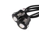 2pcs LED Eagle Eye Backup Light Fog Driving Lamp Car Motorcycle White
