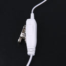 2Pin Acoustic Tube Headset PTT Mic Earpiece for Baofeng Kenwood 2way Radio
