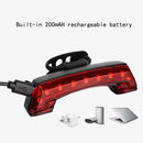 Bicycle Tail Light Usb Rechargeable Led Bike Rear Light Cycling Taillight N