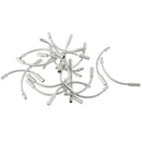 40Pcs Universal Bicycle Bike Aluminum Alloy Flexible V-Brake Cable Noodle Guide