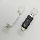 USB2.0 multi-function card reader 2.0 multi-in-one SD TF card reader TYPE-C P5O7