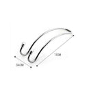 Car Seat Back Hook Headrest Hanger Bag Holder Clips Stainle New Hanger Auto G2N0
