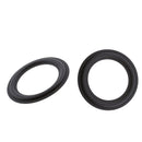 2Pieces 6inch Car Audio Circle Rubber Foam Edge Surround Speaker Repair Parts