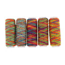 6pcs Colorful Polyester Sewing Thread for Leather Canvas DIY Stitching Craft
