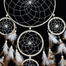 Five-rings Dream Catcher Wall Hanging Home Car Decor Craft