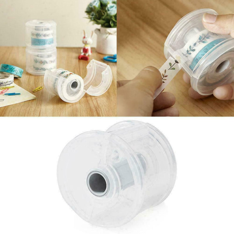 Masking Tape Cutter Tape Storage Organizer Cutter Office Dispenser Tool Tap V2G0