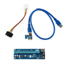 USB 3.0 PCI-E Express 1x to 16x Extender Riser Card Adapter Bitcoin Litecoi