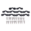 10x kayak deck pad eyes loop rigging fishing hardware  accessory withscrew.H3