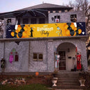 Halloween Banner Porch Sign Indoor Outdoor Hanging Props Decor G3S4