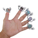 Lot 24Pcs Fright Ghost Head Plastic Finger Puppets Party Toys Kids Favors