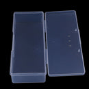 Clear Plastic Storage Box Jewelry'Craft Nail Beads Container Organizer Case T Gw