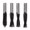 4 Pack Carbide 11-14mm Cutter Diameter Brad Point Boring Bits CNC Woodworking