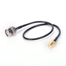 12" RF Pigtail Cable BNC Male to SMA Female Adapter Connector RG174 30cm NTES Gn