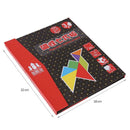Wooden Magnetic Tangram Puzzles Jigsaw Plate Kids IQ Educational Toys Gifts