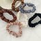 6PCS Fashion Hair Bands Silk Satin Scrunchie Hair Ties Ponytail Holder Rope F3S0