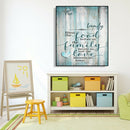 5D DIY Diamond Painting Mosaic Cross Stitch Home Decor (LG030 Family Bless) A