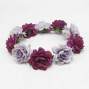 Fashion Women Wedding Hair Flower Garland Crowns Headband Floral Wreath Hai