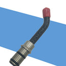 Dental Optical Fiber Curing Light Guide Rod Tip Glass LED Tip Black 8*12*22mm