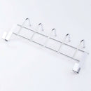 Stainless Steel Bathroom Kitchen Organizer Hanger Hooks with 5-Hook