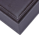 Portable Leather Rectangular Tissue Cover Box Holders Case Pumping Paper Ho