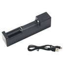 USB Port Universal Battery Charger For 3.7V 18650 26650 14500 Li-ion Batterylj