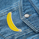 Cute Girls Corsages Women Fruit Shaped Brooch Lapel Pin Jewelry (Banana) A