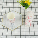 10pcs Flamingo Paper Cups Disposable Tableware Wedding Birthday party Decor KM3C