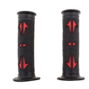 Black & Red 22mm 7/8" ATV Pid Dirt Bikes Motorcycle Hand Grips Handle Bar