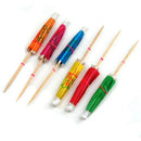 24 Multi Coloured Paper Cocktail Umbrellas Parasols Party Drink Accessories R6K3