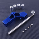 Adjustable Car Auto Gear Shifter Shift Knob Extender Lever Extension + Adapters