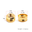 3 Units Buttons Guitar Straps Jacks Endpins Guitar For Bass Parts