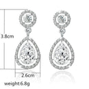 Teardrop Long Earrings Earrings Large Drop Earrings Brincos For Women Fashi O3Y3