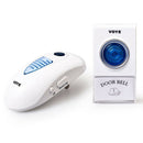 LED Plug-in Wireless Digital Doorbell 1 Remote Control 2 Wireless Doorbell
