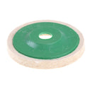 4'' Felt Wool Buffing Angle Grinder Wheel Felt Polishing Disc Pad3C