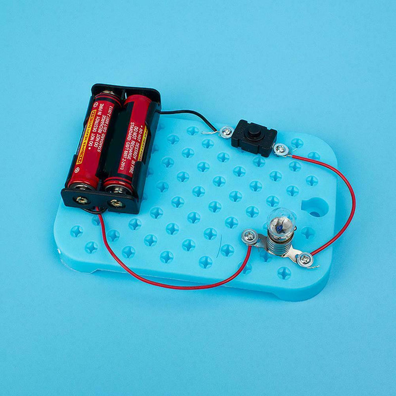 Physical Science Experiments DIY Circuit Kit Kids Educational Manual Toys
