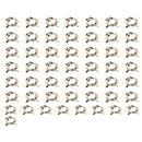 50X 6mm Fuel Oil Line Water Hose Pipe Fastener Spring Clips Tube Clamp New