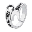 Wrench Ring Men Women Hip Hop Open Plating Finger Male Rings Jewelry Gift