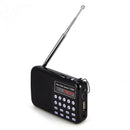 Portable Mini Stereo Lcd Display Fm/Am Radio Usb Tf Card Music Player Recha